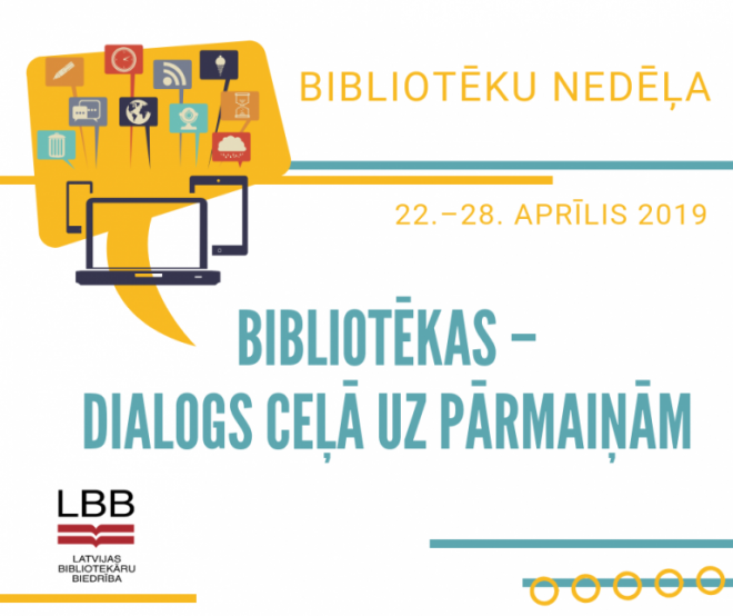 Bibliotēku nedēļa 2019