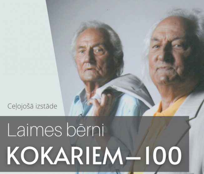 Ceļojošā izstāde “Laimes bērni. Kokariem – 100”