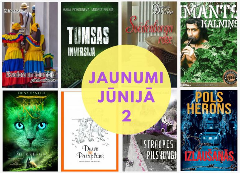 Cienastā jaunās grāmatas
