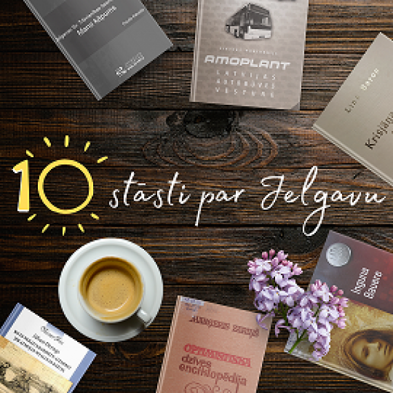 Digitālais grāmatu ceļvedis - 10 stāsti par Jelgavu