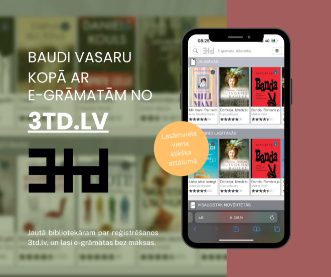 E-grāmata atvaļinājumam? Kādēļ gan ne?