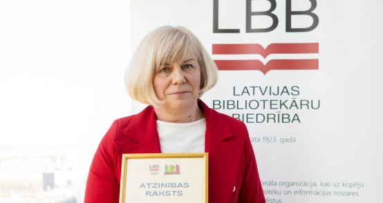 Gada bibliotekārs 2025 – jelgavniece Andra Poota