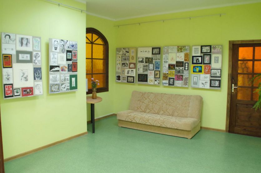 Grafikas miniatūras Pārlielupes bibliotēkā