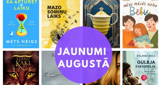 Grāmatu jaunumi augustā (2024)