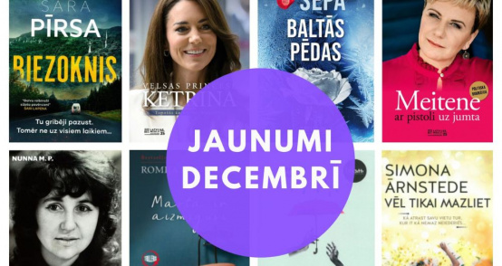Grāmatu jaunumi decembrī (2024)