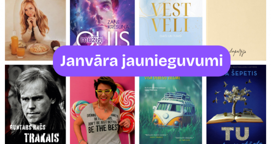 Grāmatu jaunumi janvārī (2025)