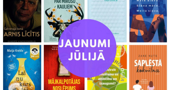 Grāmatu jaunumi jūlijā (2024)