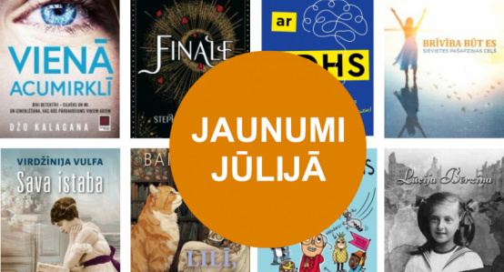 Grāmatu jaunumi jūlijā