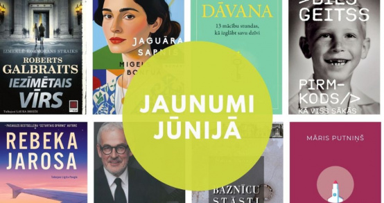 Grāmatu jaunumi jūnijā