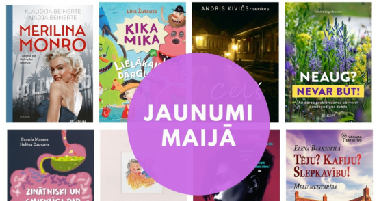 Grāmatu jaunumi maijā