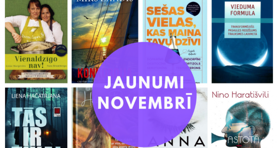 Grāmatu jaunumi novembrī (2024)