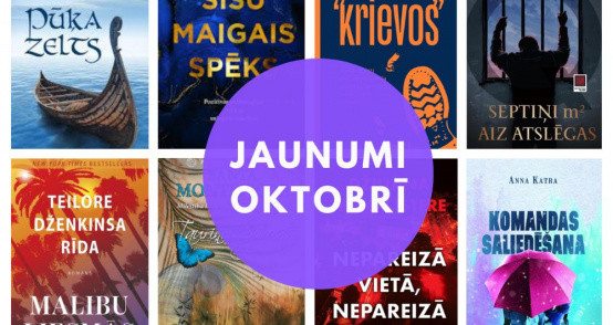 Grāmatu jaunumi oktobrī (2024)