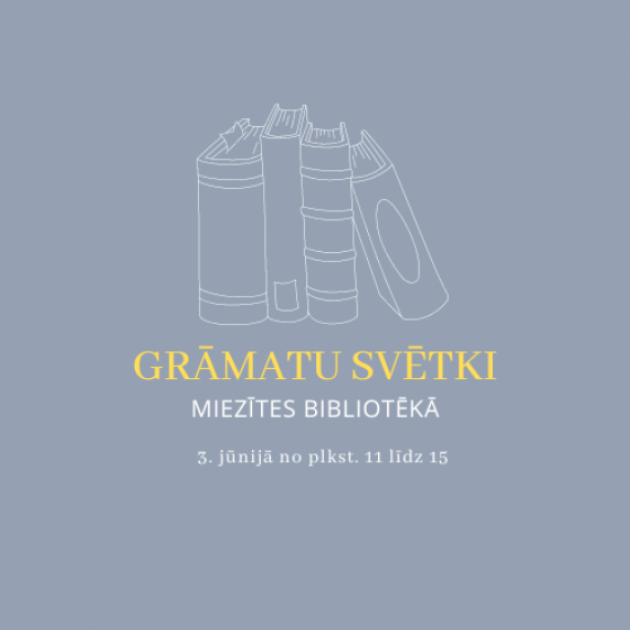 Grāmatu svētki Miezītes bibliotēkā
