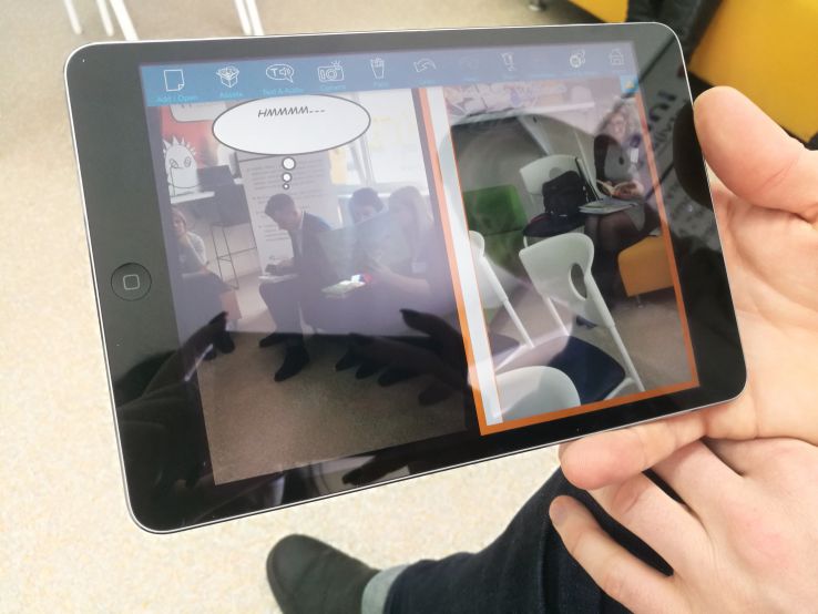 Informatīvi izglītojoša meistarklase komiksu veidošanā