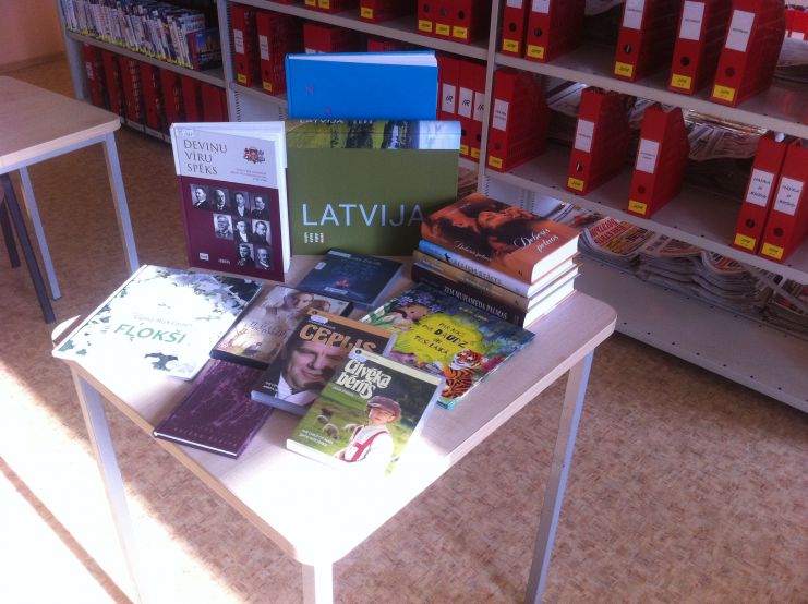 Jauno grāmatu diena Jelgavas pilsētas bibliotēkā