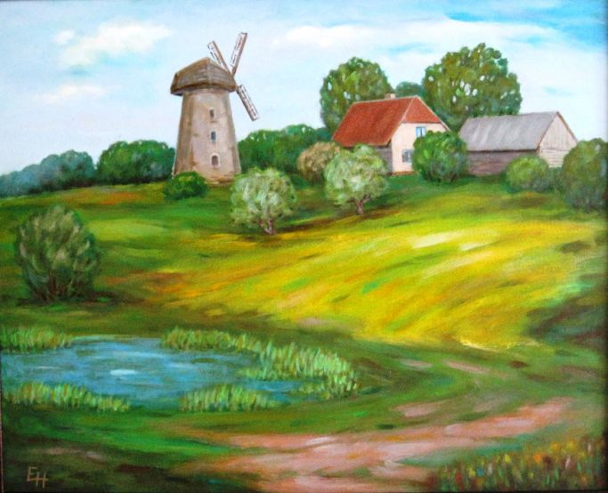 Jelgava un akvareļi