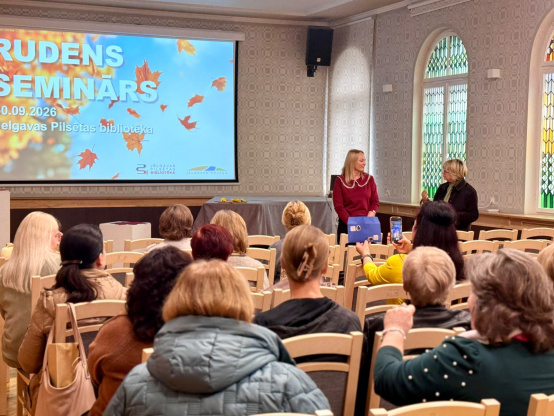 Jelgavas novada pagastu bibliotēku speciālistu Rudens seminārs