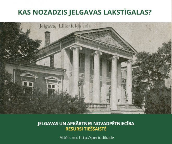 Kas nozadzis Jelgavas lakstīgalas?