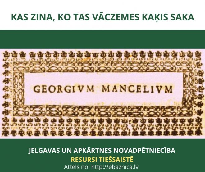 Kas zina, ko tas Vāczemes kaķis saka 