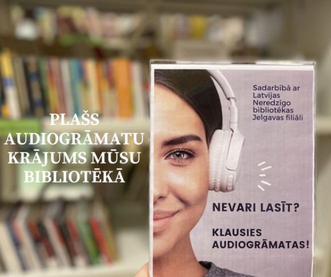 Klausies mūsu plašo audiogrāmatu krājumu
