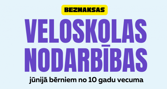 Pilsētas bibliotēkas piedāvā bezmaksas Veloskolas nodarbības