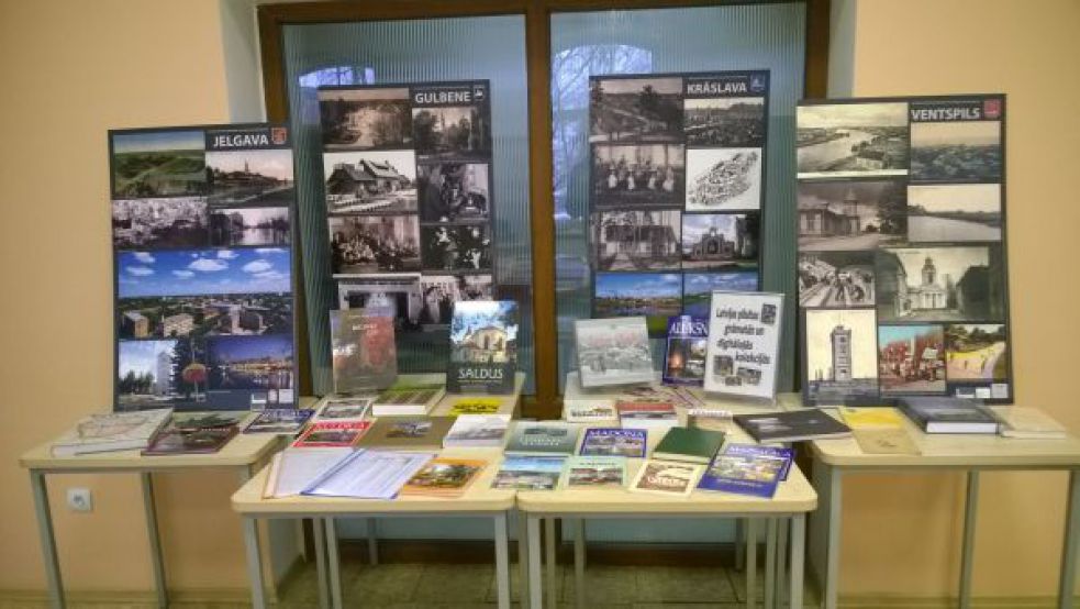 Latvijas pilsētas grāmatās un digitālajās fotogrāfijās