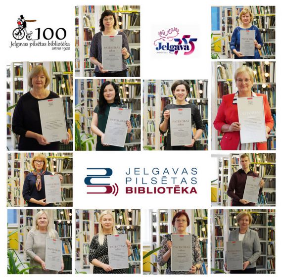 Latvijas Republikas Kultūras ministrija atzinīgi novērtē Jelgavas pilsētas bibliotēkas darbu