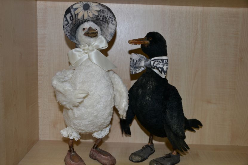 Leļļu izstāde Kalnciema bibliotēkā