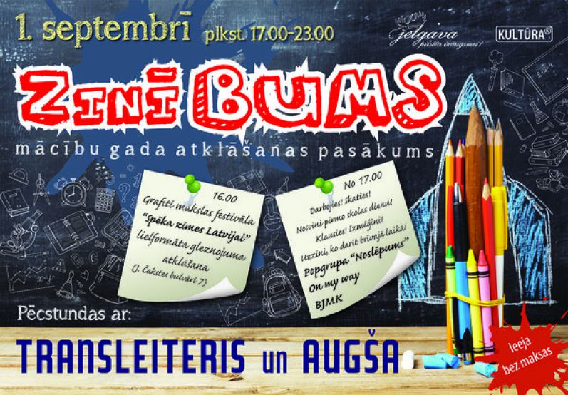 Mācību gada atklāšanas pasākums - ZinīBUMS