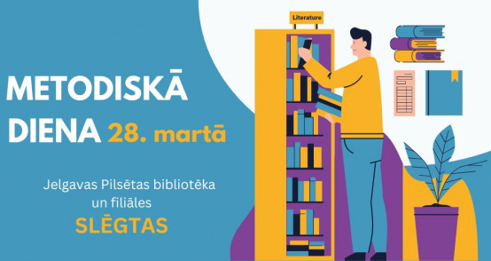 Metodiskā diena bibliotēkās būs 28. martā