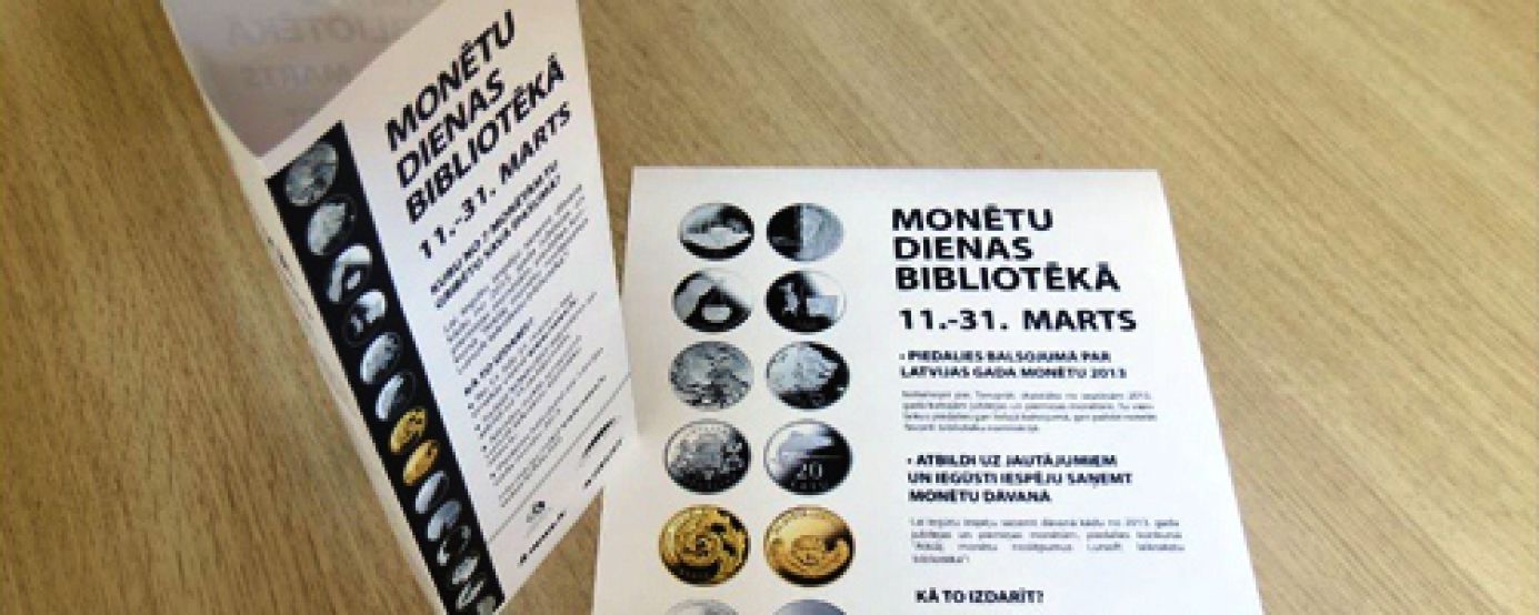 Monētu dienas bibliotēkās