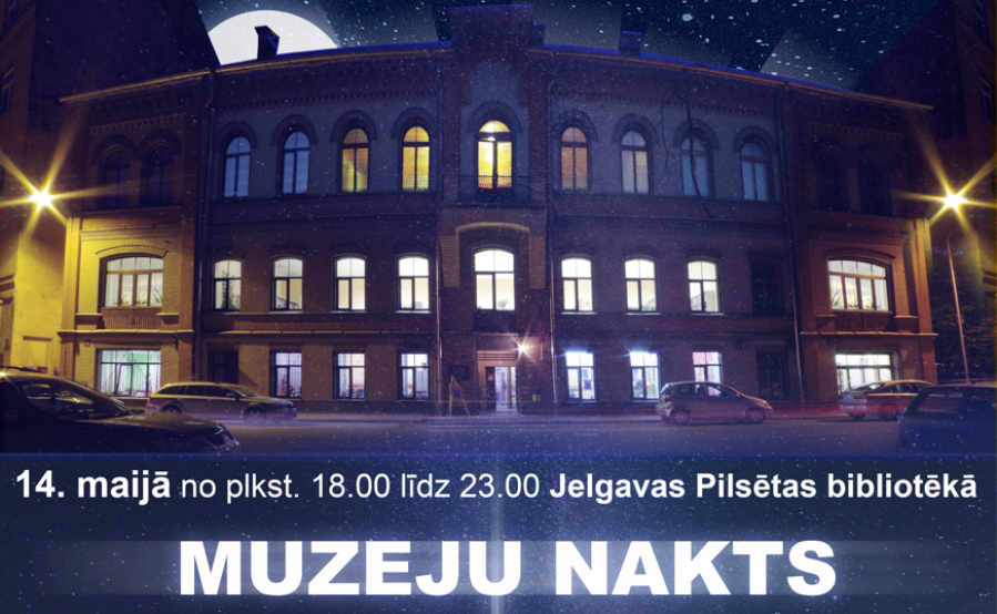 Muzeju nakts Jelgavas Pilsētas bibliotēkā
