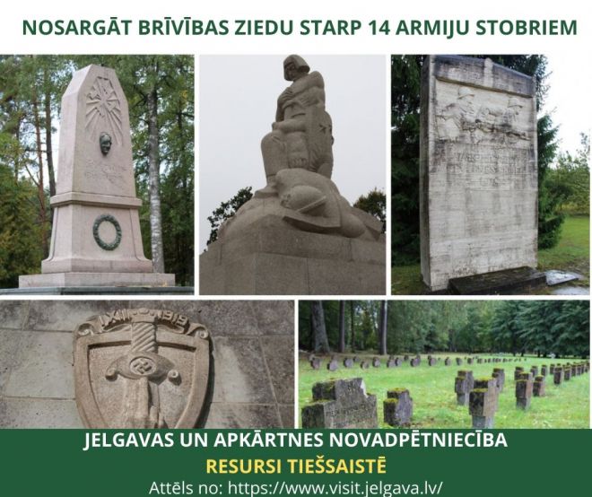 Nosargāt brīvības ziedu starp 14 armiju stobriem