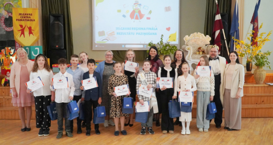 Noskaidroti Jelgavas reģiona Skaļās lasīšanas sacensību uzvarētāji