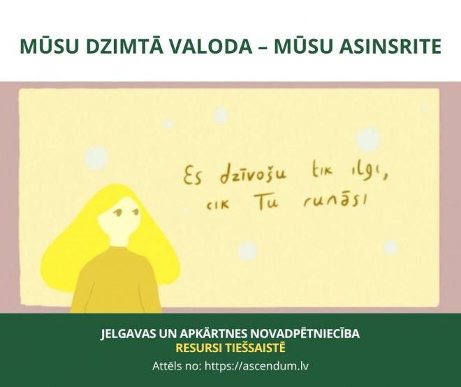 Novadnieki dzimtās valodas sardzē