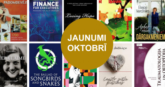 Oktobra grāmatu jaunumi