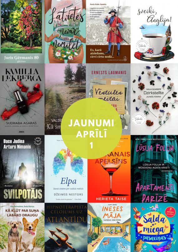 Pavasari gaidot jeb aprīļa jaunumi 1
