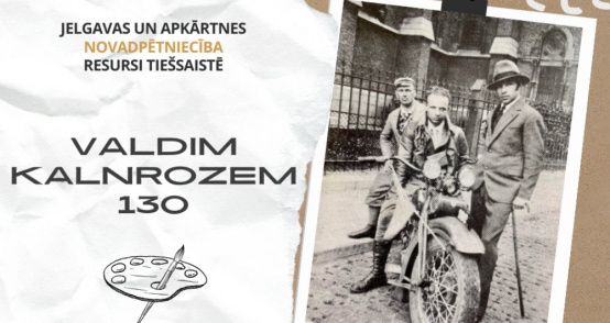 Pirms 130 gadiem dzimis mākslinieks Valdis Kalnroze