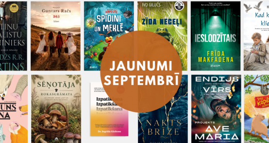 Septembra grāmatu jaunumi