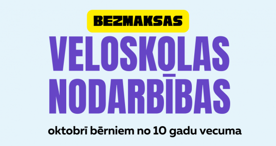 Skolēnu rudens brīvlaikā – Veloskolas un radošās aktivitātes 