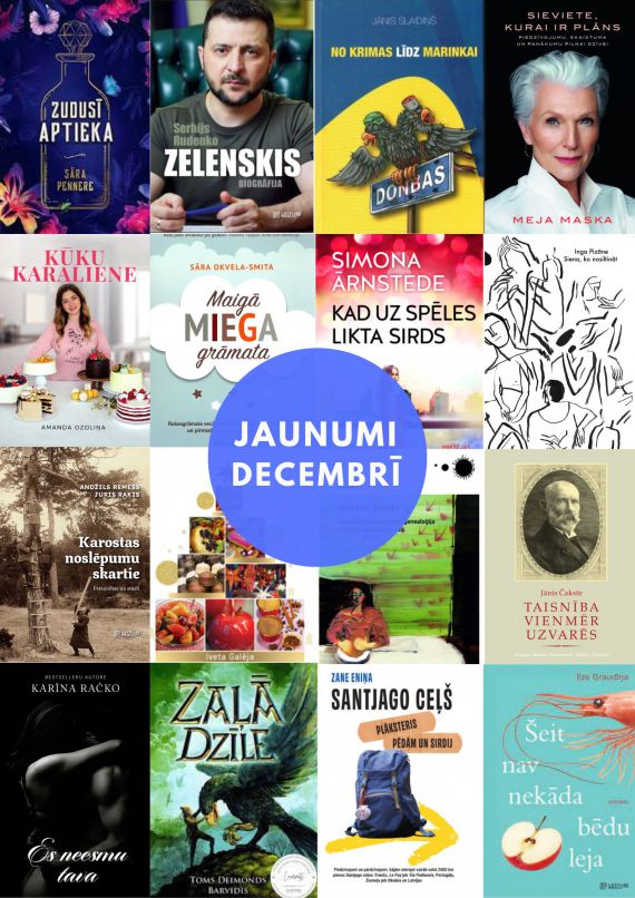 Sniegpārslu virpulī jeb decembra jaunumi