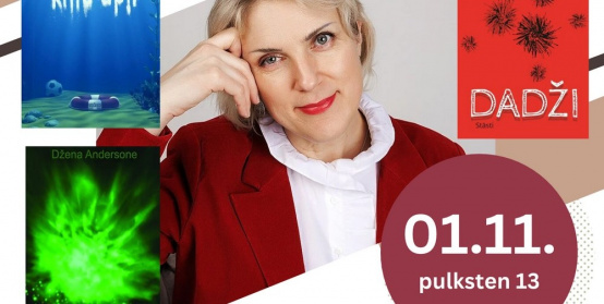 Tikšanās ar rakstnieci Dženu Andersoni