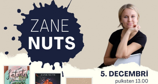 Tikšanās ar rakstnieci Zani Nuts 