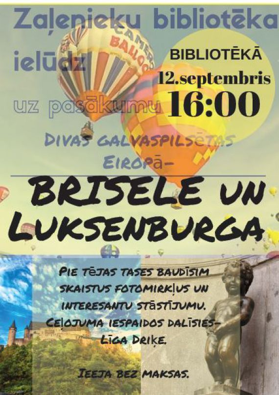 Uz tikšanos Zaļeniekos