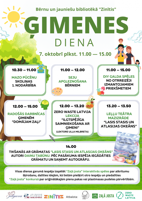 “Zinītis” ielūdz uz ģimenes dienu